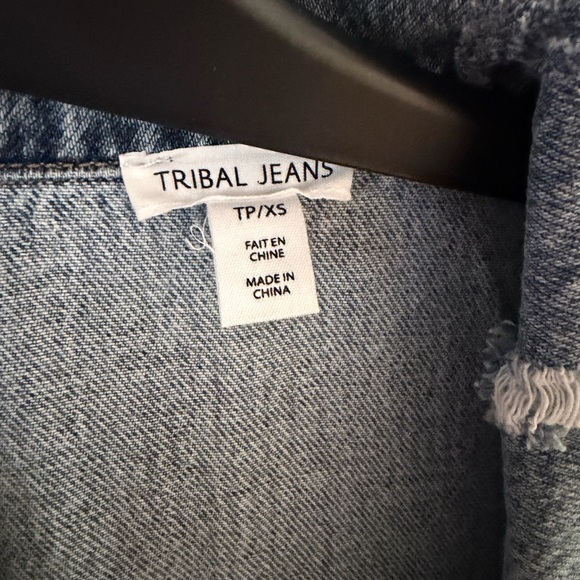 Blue Denim Long Jacket - Picture 3 of 8